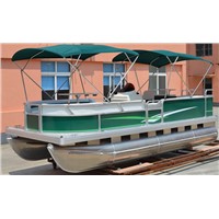 16ft Aluminum Fishing Pontoon Boat