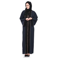 Black Casual Abaya for Women