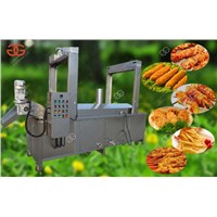 Continuous Deep Snack Frying Machine