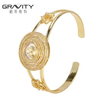 SHZH-014 Gravity 18k Gold Jewelry Fashion Women Bangles &amp;amp; Bracelets