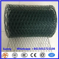 PVC Coated & Galvanized Hexagonal Wire Mesh Chicken Wire Netting