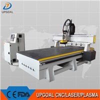 Changing 4 Pcs Tools Linear ATC CNC Router with SYNTEC System UG-1325ATC