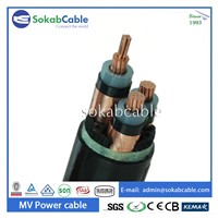 High Voltage Steel Tape Armored Power Cable