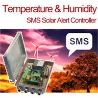 Temperature &amp;amp; Humidity SMS Solar Alert Controller, Alarm System