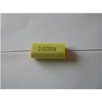 Axial Type Polyester Film Capacitor Flat Type