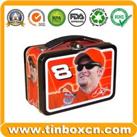 Lunch Tin, Lunch Box, Lunch Tin Box with Handle (BR1059)