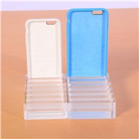 Shenzhen Hot Selling 4.7inch Mobile Phone Case Accessory Display Acrylic Stand Rack