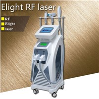 SHR/Elight RF ND YAG Laser Multifunctional Beauty Machine with Two Touch