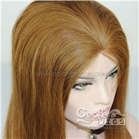 Cooper Wigs Full Lace Human Hair Straight Swiss Lace Wigs 130% Density European Virgin Hair