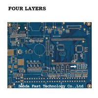Four Layers PCB Customization, PCB Prototype Fabrication, Reliable Quality Printed Circuit Board, PCBA, PCB Assembly