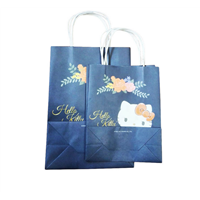 Medium Size Custom Printing Kraft Paper Shopping Bag