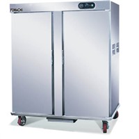 Electric Food Warmer Cart Double Door All S/S Food Warmer Dining Cart FMX-K222A