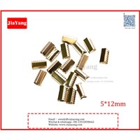 Decorative 10*12mm Metal Crimp for Rope /Lace
