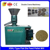 Double Crane Flat Die Feed Pellet Mill Poultry Pellet Feed Making Machine for Same