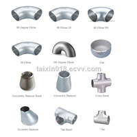 Chinese Factory 301 Ss Pipe Fittings Stainless Steel Elbow Flange