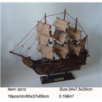 Gifts &amp;amp; Decor MAYFLOWER Nautical Wooden Model Ship Handcrafts Sailing Model Boa