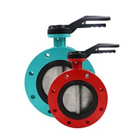 Manual Pneumatic Motorized Flanged Butterfly Valve