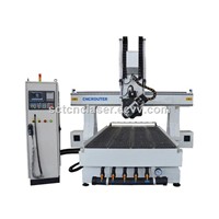 2017 Cheap Price 4 Axis ATC 1325 CNC Router for MDF Curved Mold Making