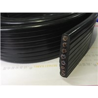 Crane Cable with Supporting Steel Wire/Flat Cable