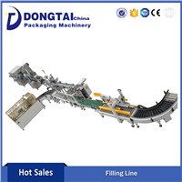 Automatic Oil Filling Capping Labeling Line
