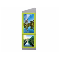 42&amp;quot; Weatherproof Dual Screen 1080P Stand Alone Outdoor LCD Advertising Display