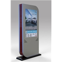 High Brightness Floor Stand LCD Advertising Gas Station High Brightness Outdoor Dual-Screen Digital Signage