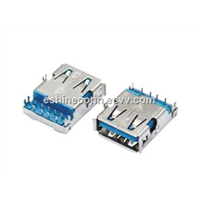 USB Receptacle Connector for Label Machine Alternate Tyco 1-932258-1 USB 3.0 STD A RECEPTACLE Universal Serical Bus