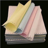 Continuous Paper Carbonless Paper with Top Quality Designer, 3-Ply Continuous Carbonless Printing Paper