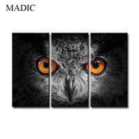Large Canvas Wall Art Animal Oil Painting Black &amp;amp; White Canvas Art for Room Decoration