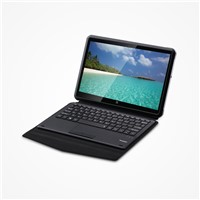 Docking 5 Pin Keyboard Case for 10.1 Inch Intel Tablet with PU Leather &amp; ABS Keys