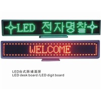 Portable Mini LED Panel 16*168 Pixel LED Display Sign Running Text