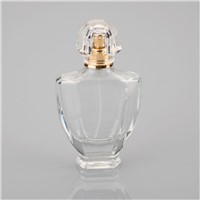 Fabulous Extended 50ml Empty Perfume Glass Bottle with Colorful Cap