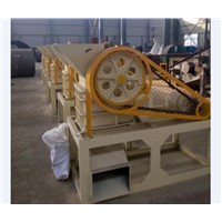 PE200x300 Limestone Rock Jaw Crusher with Feed Hopper for Small Mine Plant