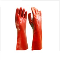 WaterProof Oil Resistant PVC Coated Working Safety Gloves
