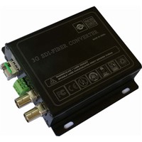 3G/HD-SDI to Fiber Optic Converter with RS485 Data LC/ST Connector
