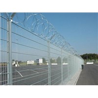 Airport Guardrail Triangle Bend Fence Barbed Rope Fence