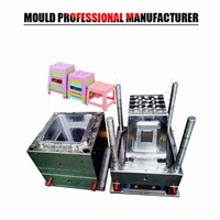 Taizhou Mould Provider Plastic Stool Injection Mould Shaping