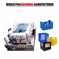 Hot Products Plastic Injection Mould Turnover Box Moulding Injection Plastic Crate Mould Taizhou Supplier