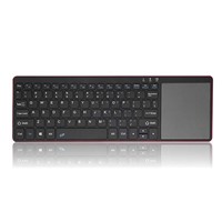 Bluetooth 3.0 Wireless Keyboard Build in Mouse / Touchpad Aluminum Keyboard Cases