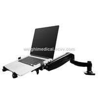 Laptop Monitor Arm with Desk Clamp Or Grommet Installation