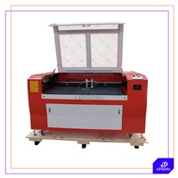 Low Cost Co2 Laser Engraving Cutting Machine for Stainless Steel Acrylic Leather with Double Head