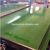 Green Standard Specifications High Quality Plastic Film Faced Shuttering Plywood