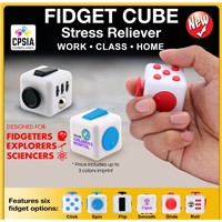 Promotional Custom Fidget Cube Spinner Stress Reliever Toys