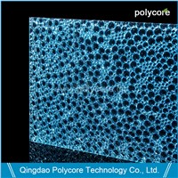 Waterproof Light Weight High Light Transmissing Polycarbonate Honeycomb Sandwich Panel