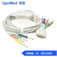 Nihon Kohden 10-Lead ECG-9110K, 9620 EKG Cable with Leadwires