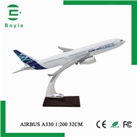 Resin Crafts 330 Airbus Model Aircraft Scale 1/200 for Business Present