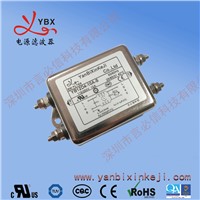 China Manufacturer Single Phase Double Stage Noise Low Pass EMI Power Filter