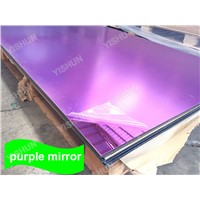 High Reflective 0.8-6mm Customized Color Plastic Mirror Acrylic Sheet