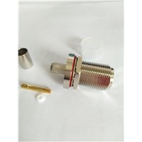 N Sraight RF Coaxial Connectors for Cable