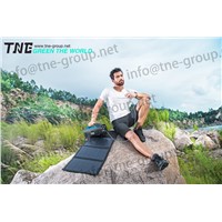 TNE Solar Online Portable Generator Power Bank UPS System with Solar Panel Charger